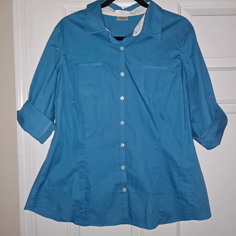 Van Heusen Blue Blouse